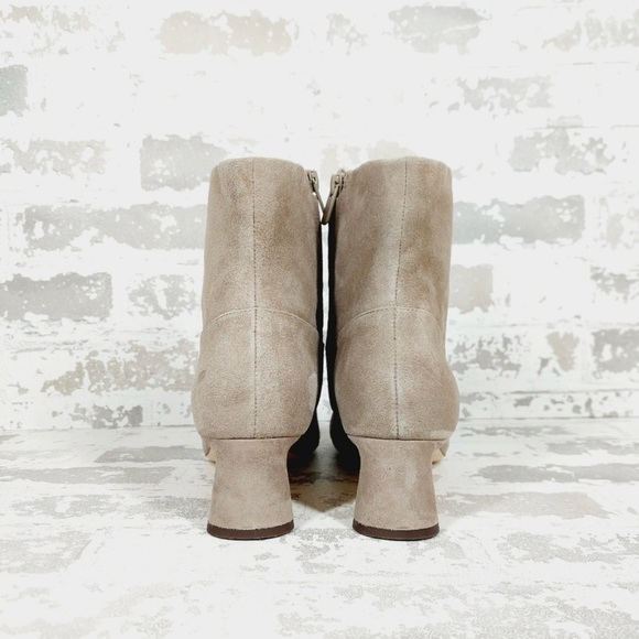 NEW Vince Taupe Suede Ankle Boots,MSRP $395 - Picture 4 of 8